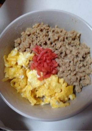 簡単‼︎二色丼‼︎-レシピのメイン写真