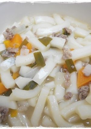 離乳食完了期　牛肉とニラのうどん-レシピのメイン写真