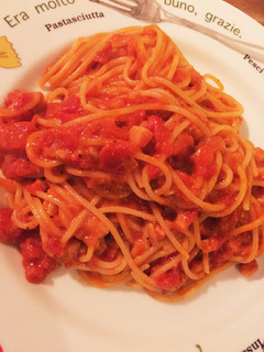 超簡単 トマトソースのパスタ-レシピのメイン写真