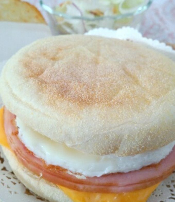 お家で簡単朝マック！エッグマックマフィン by もへほっぺ