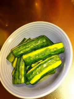 簡単ゴマダシ漬けきゅうり-レシピのメイン写真
