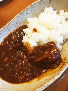 簡単で濃厚、牛スジカレー-レシピのメイン写真