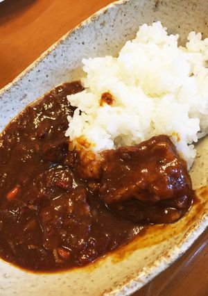 簡単で濃厚、牛スジカレー-レシピのメイン写真