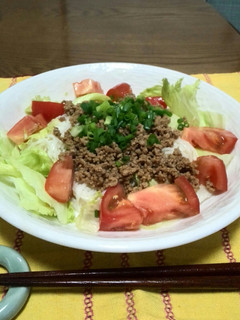 味付け簡単!肉味噌そうめん♪-レシピのメイン写真
