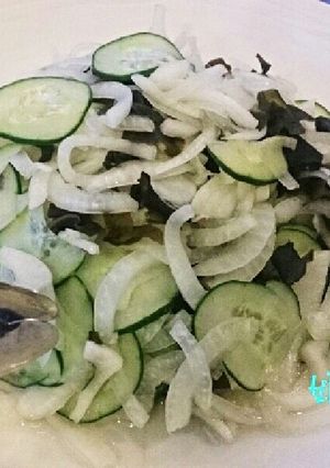 酢玉ねぎの前菜サラダ♪-レシピのメイン写真