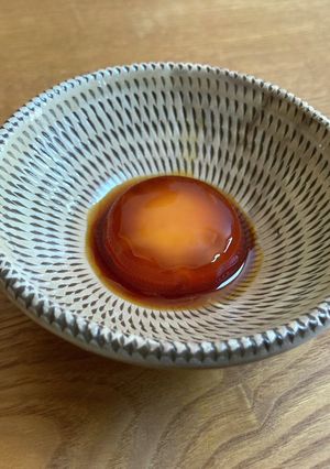 卵黄の醤油漬け-レシピのメイン写真