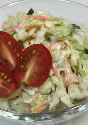 簡単‼野菜3つでコールスロー-レシピのメイン写真