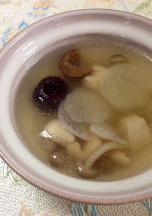 なつめと山芋の簡単滋味スープ-レシピのメイン写真