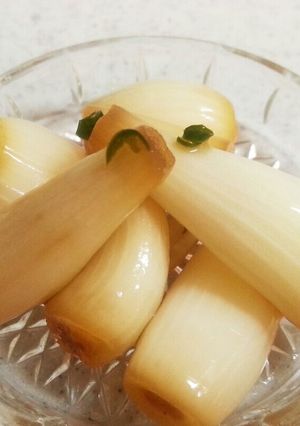 らっきょう漬け～「ぽん酢」で-レシピのメイン写真