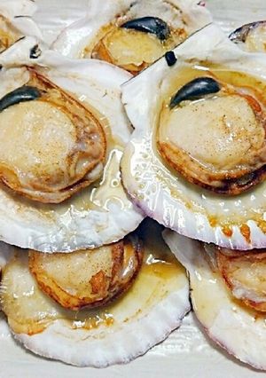 簡単！オカンのホタテ貝のシンプル焼き！-レシピのメイン写真
