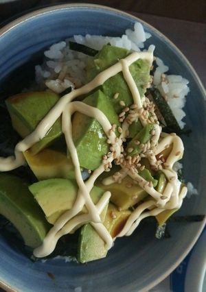 超絶簡単アボガドだけでアボガド丼！-レシピのメイン写真