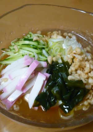 冷やしたぬき豆腐-レシピのメイン写真