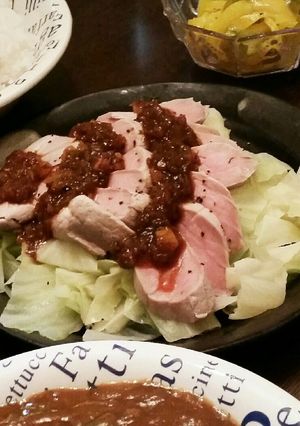 豚ヒレ☆茹で豚の香味ソース掛け-レシピのメイン写真