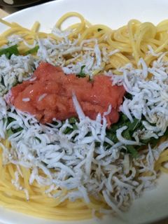 たらことシラスの和風パスタ-レシピのメイン写真