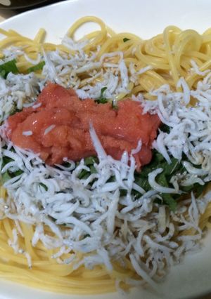 たらことシラスの和風パスタ-レシピのメイン写真