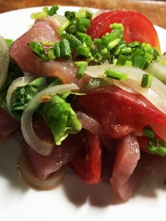 ビンチョウマグロのカルパッチョ-レシピのメイン写真