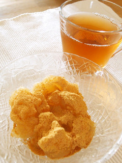 レンジで簡単!片栗粉&メープルわらび餅-レシピのメイン写真
