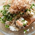 爽✨スプラウトとチーズのわさびマヨ丼