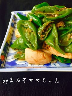 万願寺とうがらしと鶏肉の甘辛煮❤️-レシピのメイン写真