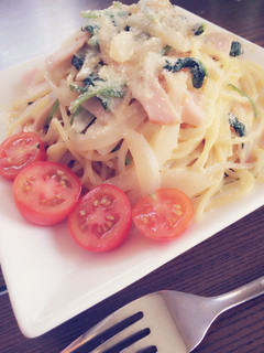 ほうれん草のパスタ-レシピのメイン写真