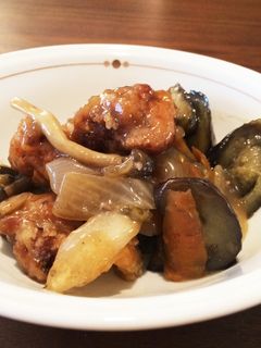 鶏もも肉の唐揚げあんかけ♪-レシピのメイン写真