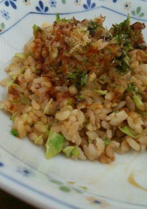 短時間で！お好み焼き味チャーハン-レシピのメイン写真
