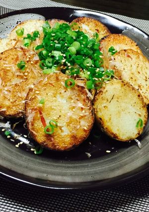長芋ステーキ。マヨ醤油♪-レシピのメイン写真