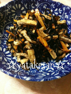 ズボラさんの(^ω^)♪ひじき煮物-レシピのメイン写真