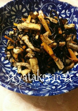 ズボラさんの(＾ω＾)♪ひじき煮物-レシピのメイン写真