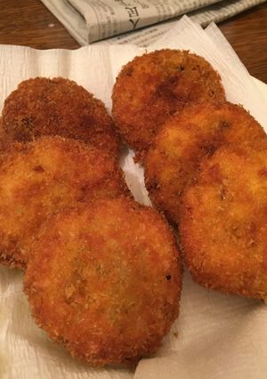 かぼちゃ＆じゃがいもコロッケ-レシピのメイン写真
