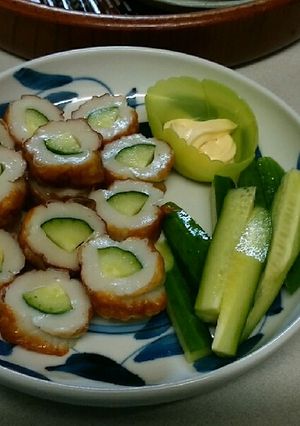 これって料理？竹輪きゅうり-レシピのメイン写真