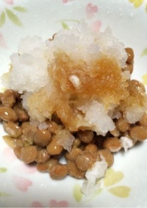 困った時の一品☆納豆大根おろし-レシピのメイン写真