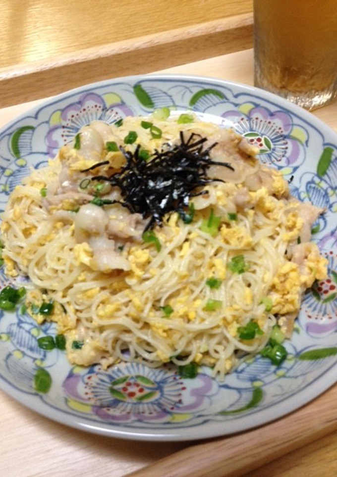 簡単そうめん炒め-レシピのメイン写真