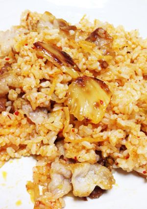 簡単豚キムチチャーハン-レシピのメイン写真