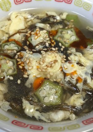 簡単‼市販のもずく酢でスープ-レシピのメイン写真
