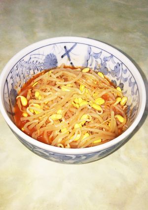 おつまみに最高☆豆もやしのキムチ漬け-レシピのメイン写真