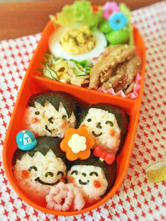 キャラ弁☆ファミリー弁当☆-レシピのメイン写真