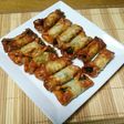 梅じそ鶏もも揚げ春巻もどき