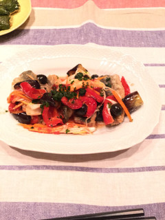 アジと夏野菜のイタリアン南蛮漬け★-レシピのメイン写真