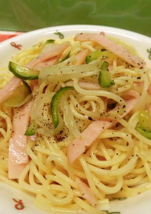 塩こうじレモンでスパゲティーサラダ♪-レシピのメイン写真