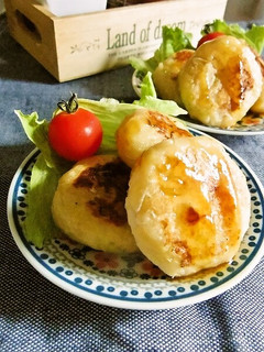 おやつ・お弁当に!簡単いももち*おやき*-レシピのメイン写真