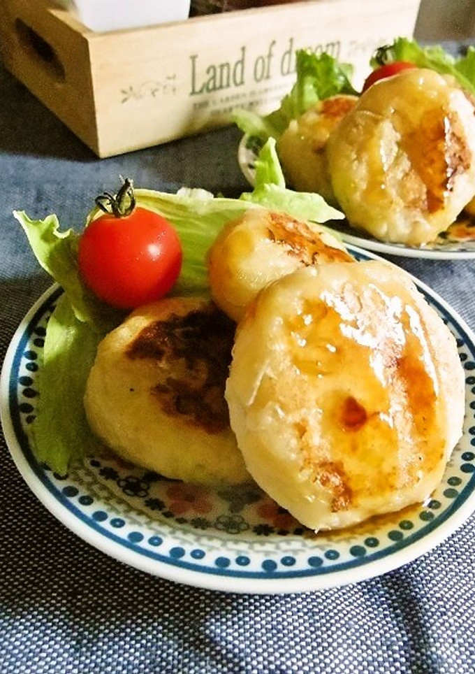 おやつ・お弁当に！簡単いももち*おやき*-レシピのメイン写真