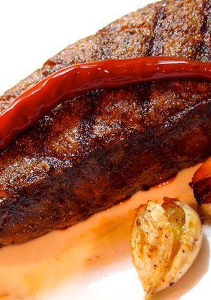 美味い肉は塊で豪快に！飛騨牛イチボグリル-レシピのメイン写真