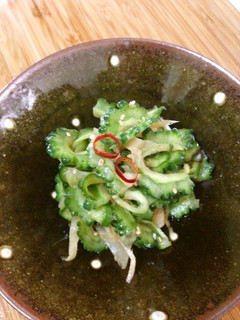 ゴーヤーの南蛮風-レシピのメイン写真