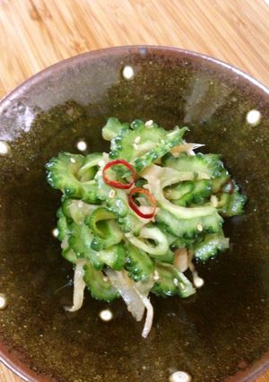 ゴーヤーの南蛮風-レシピのメイン写真