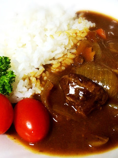 豚カシラ肉のトマトカレー-レシピのメイン写真