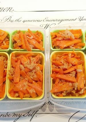 お弁当に♪冷凍も♪ニンジン味噌キンピラ-レシピのメイン写真