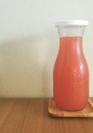 甘〜いピンクグレープフルーツスカッシュ☆-レシピのメイン写真