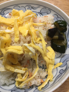 ゴーヤの佃煮入り・ちらし寿司-レシピのメイン写真
