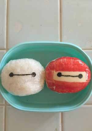 ベイマックスおにぎり-レシピのメイン写真